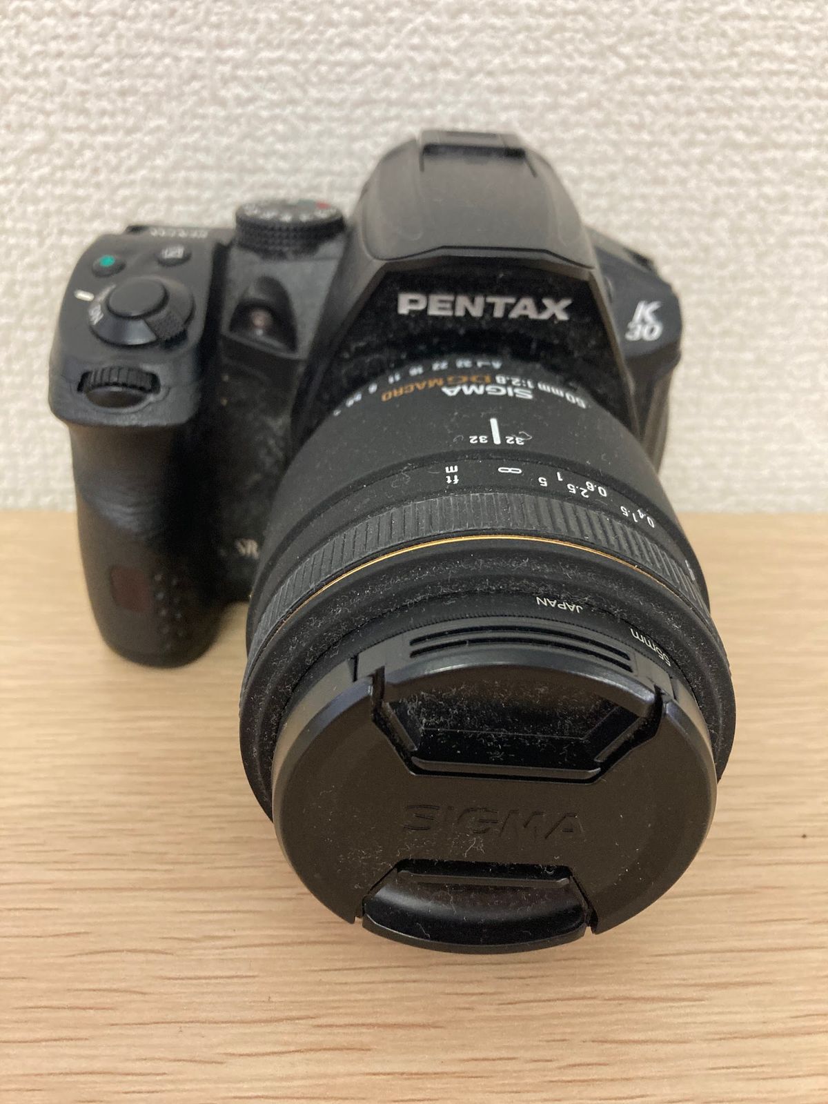 ％ 【通電動作確認済】PENTAX K-30 デジタル一眼レフ SIGMA 50mm F2.8 EX DG MACRO レンズ・プロテクター付き【カメラ】【10】 18,600円