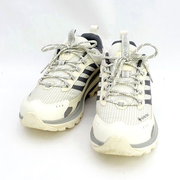 MERRELL ◆スニーカー/MOAB SPEED 2 GTX/GORE-TEX/ホワイト/26.5ｃｍ 【MEN/男性/紳士】【靴/シューズ】 メンズファッション【中古】