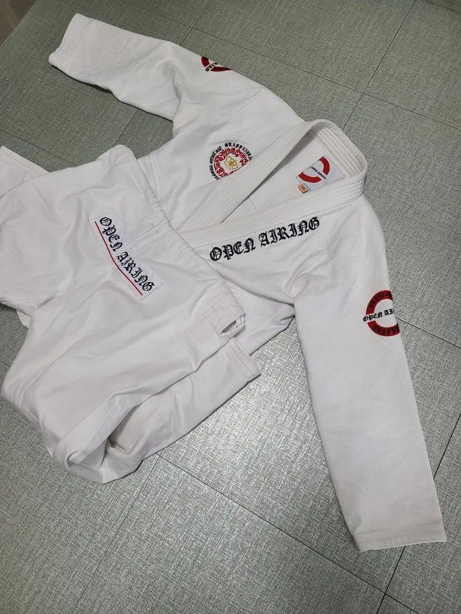 オープンエアリング 柔術 Jiu-Jitsu 柔道着 白 出品 23,062円