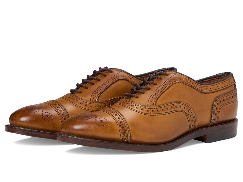 アレン エドモンズ メンズ シューズ オックスフォード Allen Edmondstrand Walnut Calf