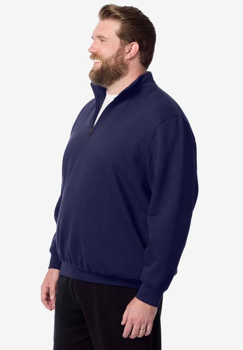 キングサイズ メンズ トップス Tシャツ スウェットール フリース KingSize Mens Big Tall Fleece 14 Zip Sweatshirt Burgundy バーガンディ キングサイズ メンズ トップス Tシャツ スウェットール フリース KingSize Mens Big Tall Fleece 14 Zip Sweatshirt Burgundy バーガンディ