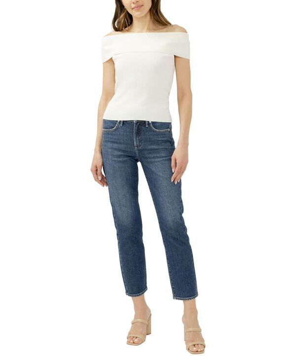 シルバー ジーンズ レディース ボトムス デニムパンツ アンクル Silver Jeans Co Womens Most Wanted MidRise StraightLeg Ankle Jeans 22,110円