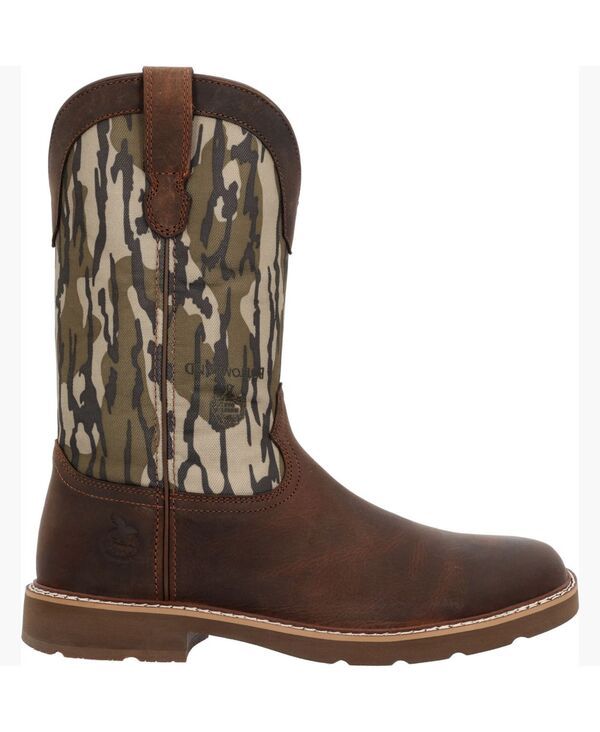 ジョージブーツ メンズ シューズ スニーカー GEORGIA BOOT Mens Core 37 Western 11 Mossy Oak Pull On Brown ブラウン