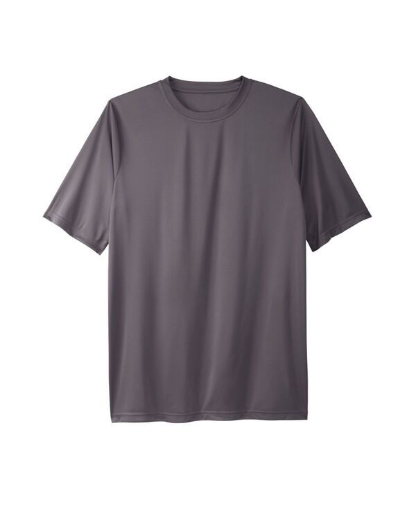 キングサイズ メンズ トップス Tシャツ クルーネック トール KingSize Big Tall No Sweat Crewneck Tee Charcoal チャコール