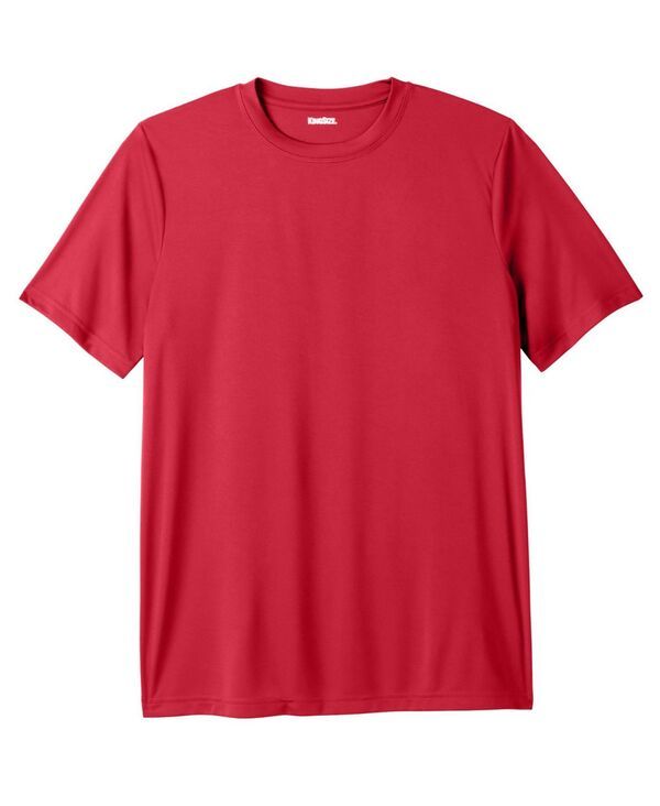 キングサイズ メンズ トップス Tシャツ クルーネック トール KingSize Big Tall No Sweat Crewneck Tee Red レッド