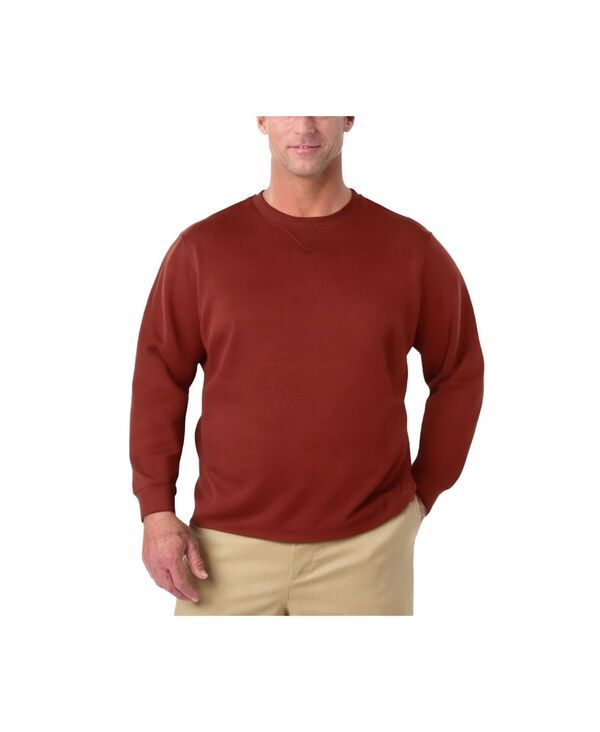 キングサイズ メンズ アウター パーカー・スウェット クルーネック トール シャツ フリース KingSize Big Tall Fleece Crewneck Sweatshirt Mountain