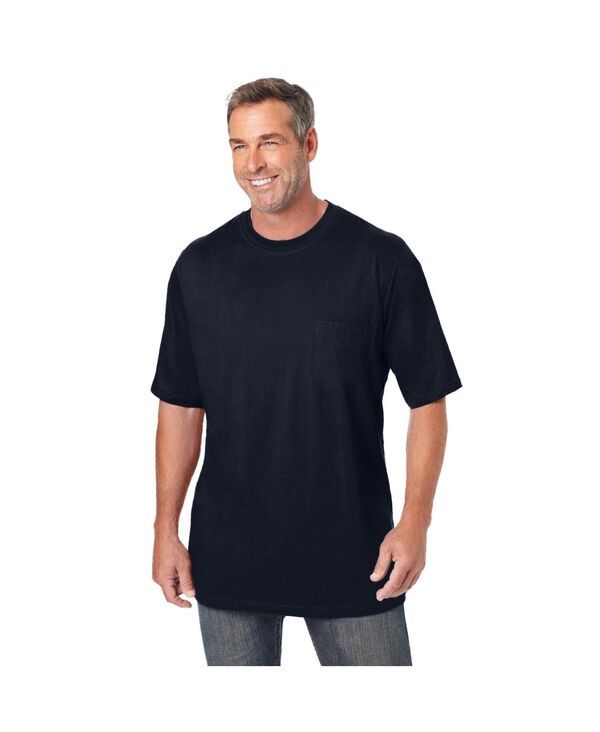 キングサイズ メンズ トップス Tシャツ トール KingSize Tall The UltraLight Comfort Pocketee Black ブラック