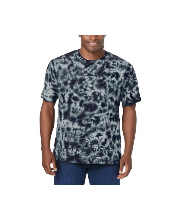 キングサイズ メンズ トップス Tシャツ クルーネック トール KingSize Big Tall ShrinkLess Lightweight Crewneck TShirt Steel marbl 9,840円