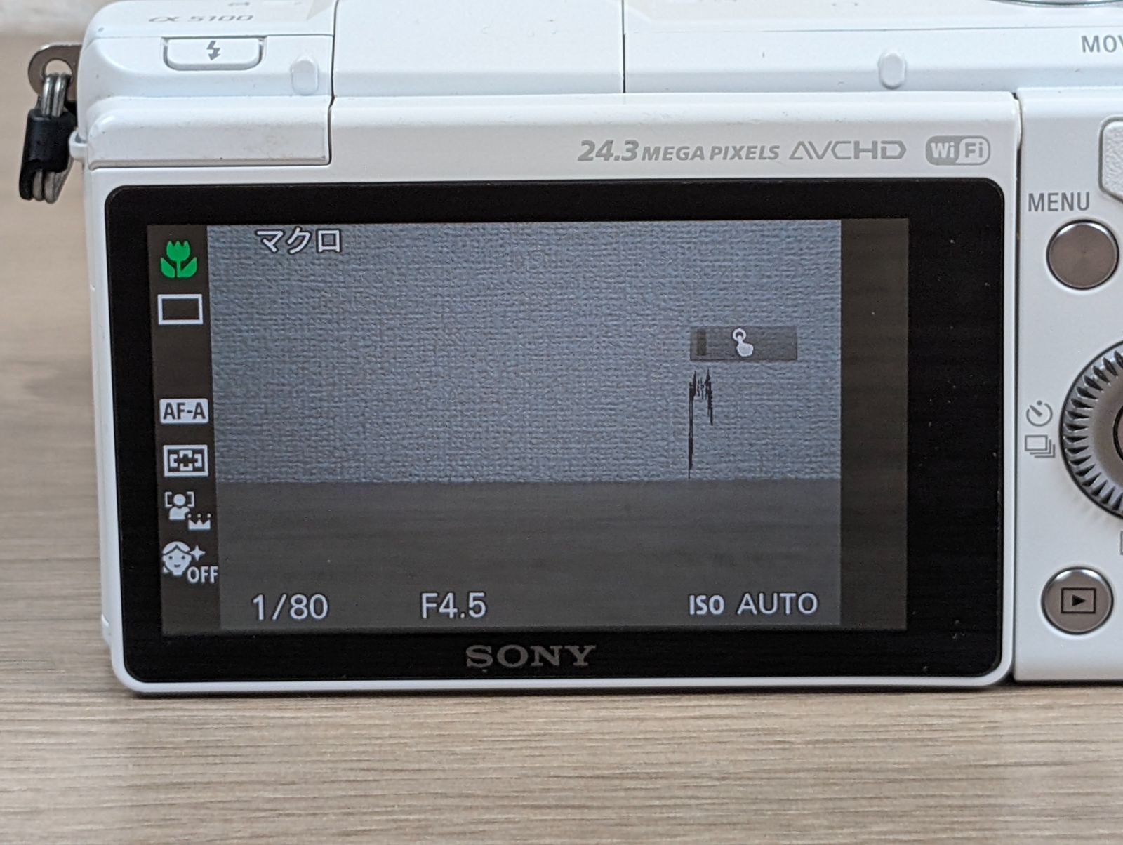 外観美品・完動品】SONY α5100 ホワイト パワーズームレンズキット