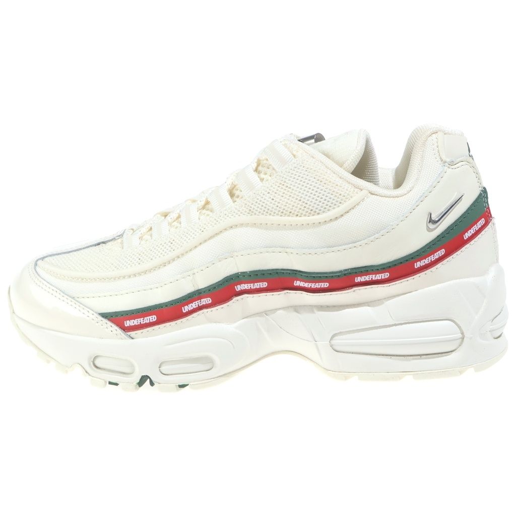 NIKE (ナイキ) ×UNDEFEATED AIR MAX 95 SP SAIL アンディフィーテッド エアマックス95 セイル ローカットスニーカー クリーム US7.5/25.5cm IB4453-100
