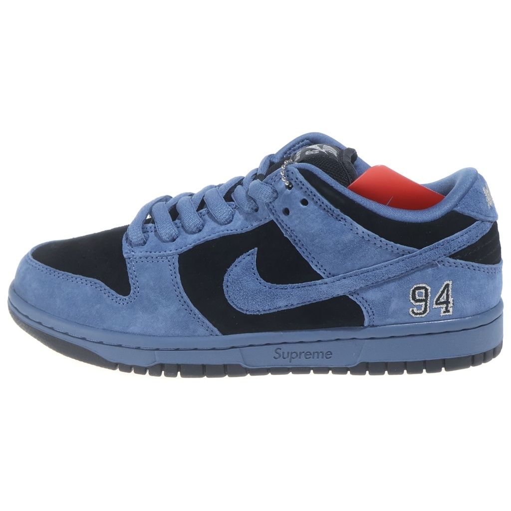 SUPREME (シュプリーム) 25AW ×NIKE SB DUNK LOW OCEAN FOG ナイキ エスビー ダンク オーシャンフォグ 北米限定 ローカットスニーカー ブルー/ブラック US7/25cm HQ8487-400