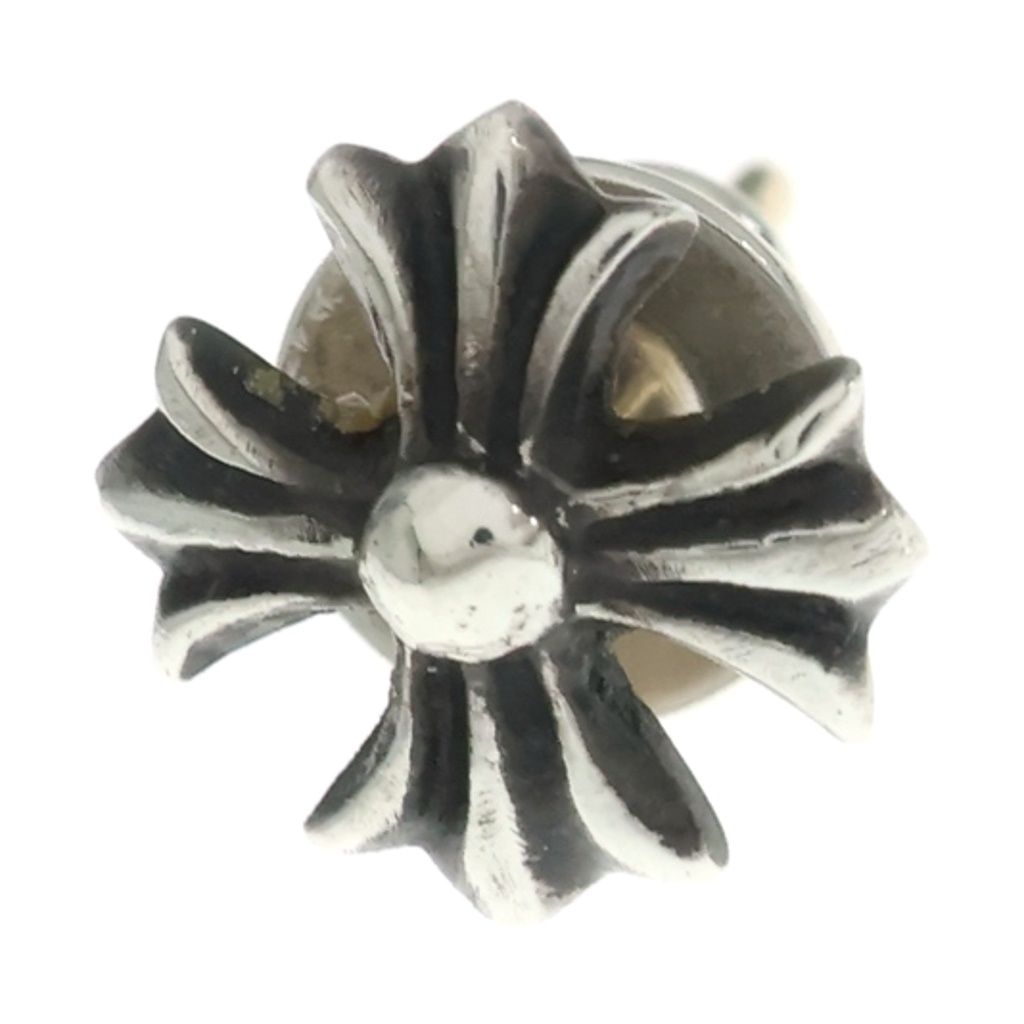CHROME HEARTS (クロムハーツ) No2 CH PLS CHプラス スタッドピアス シルバー BCA105