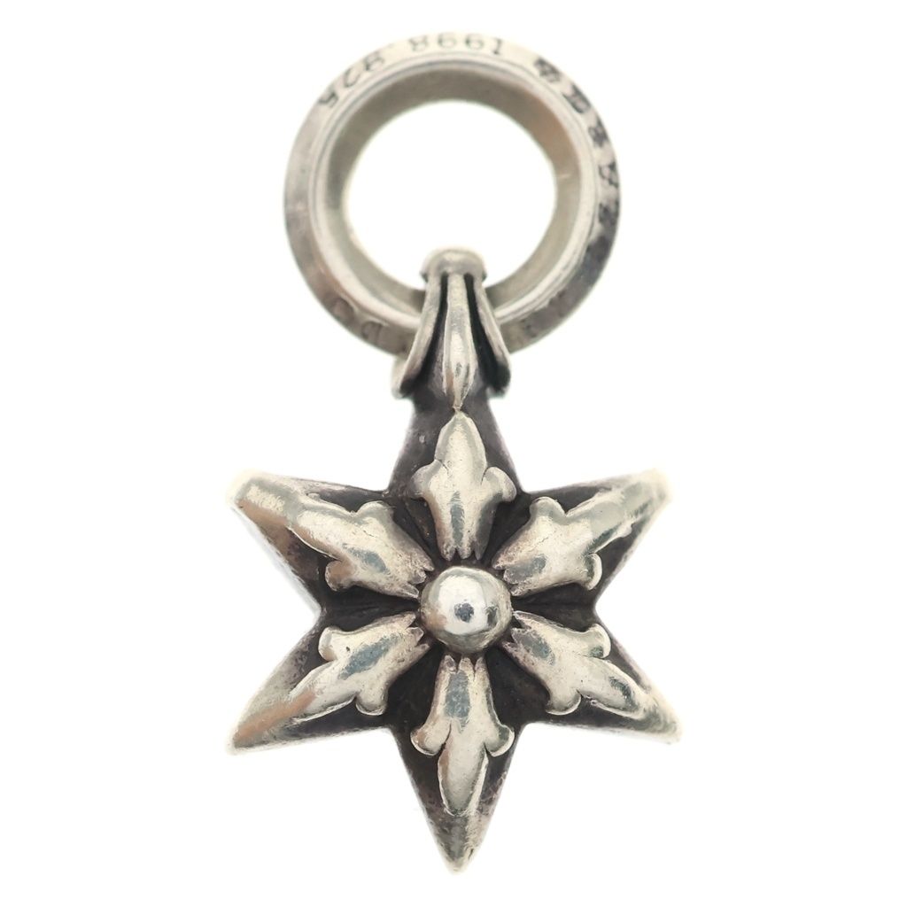 CHROME HEARTS (クロムハーツ) STAR CHARM 6ポイントスターチャーム シルバーネックレストップ 55,440円