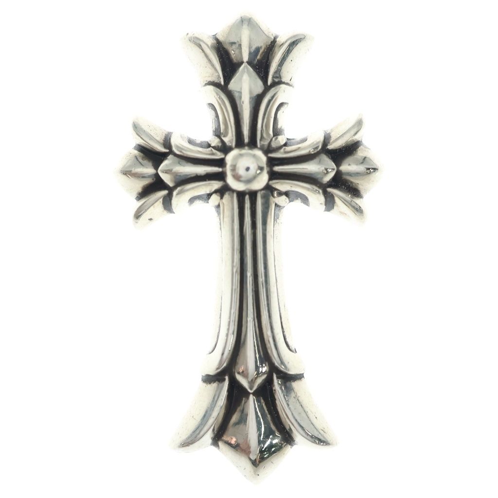 CHROME HEARTS (クロムハーツ) DBL CH CRS SML スモール ダブルCHクロスペンダントトップ シルバー BCA247