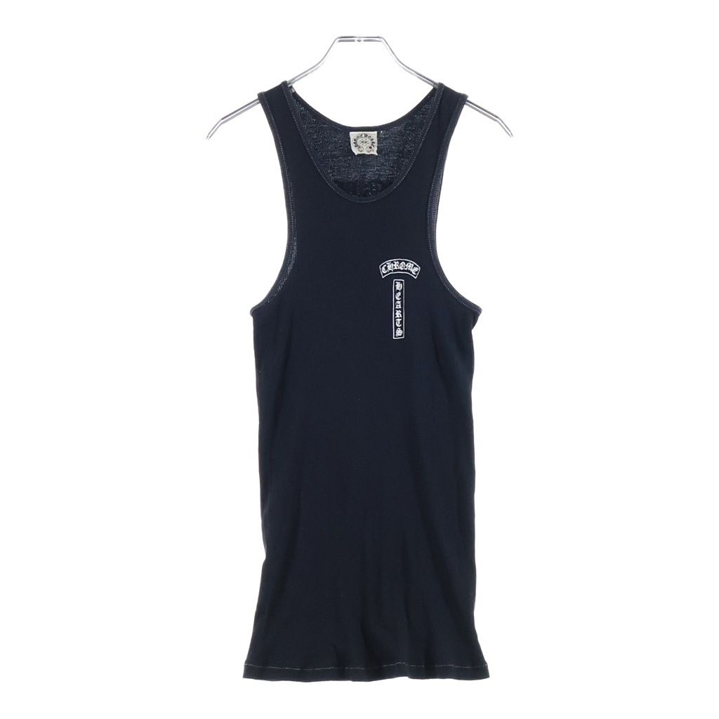 CHROME HEARTS (クロムハーツ) OLD Celtic Cross Tank Top オールド ケルティッククロス タンクトップ ブラック