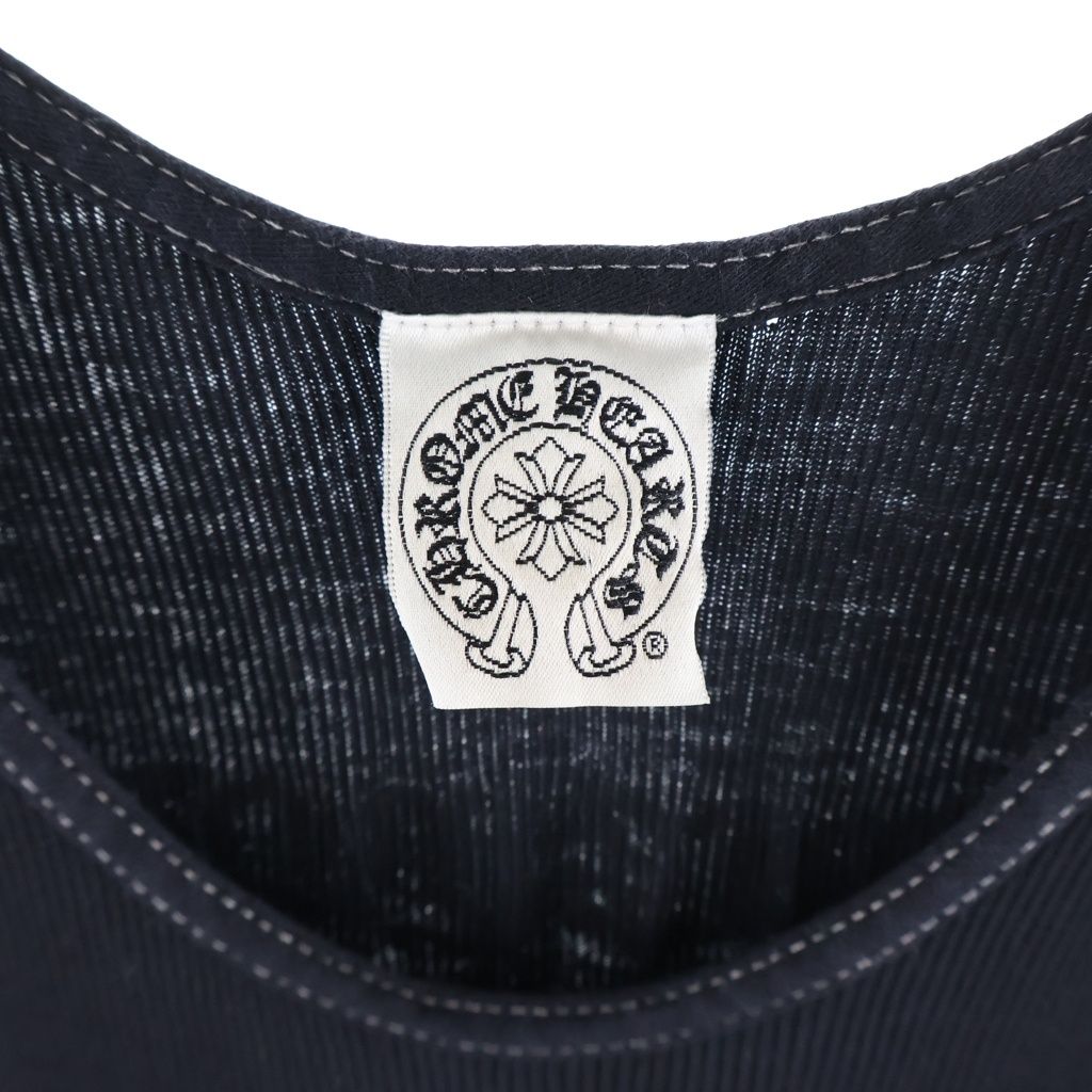 CHROME HEARTS (クロムハーツ) OLD Celtic Cross Tank Top オールド ケルティッククロス タンクトップ ブラック