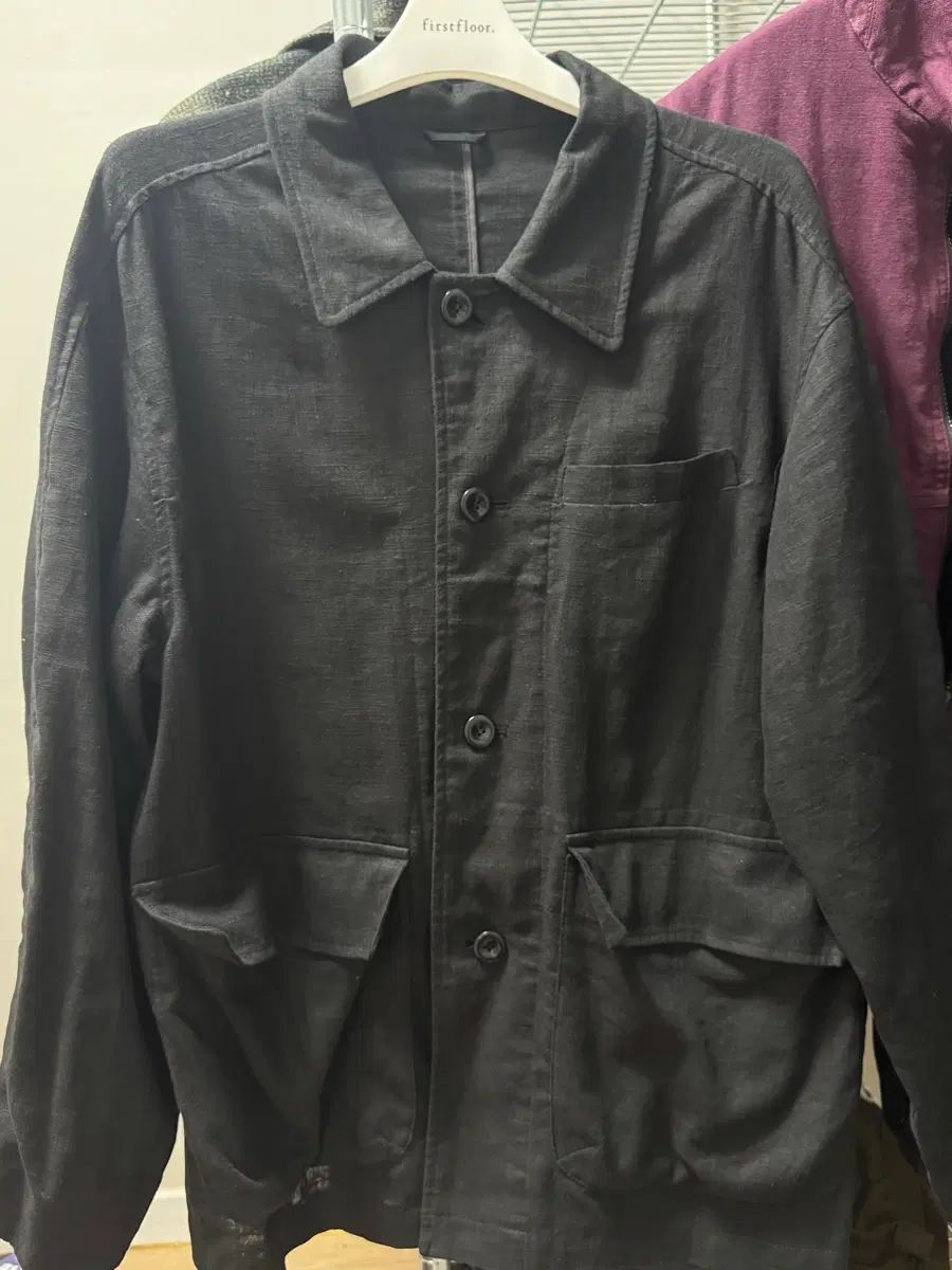 ファーストフロア リネンオッド ジャケット