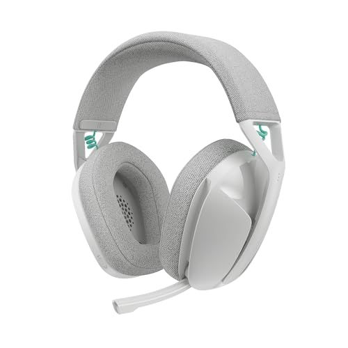 Logicool G ゲーミングヘッドセット G321 LIGHTSPEED 軽量 210g Bluetooth ワイヤレス 16kHz マイク付き 充電 20時間連続使用可能 G321-WH ホワイト PS5 PS4 Switch Xbox 34254870