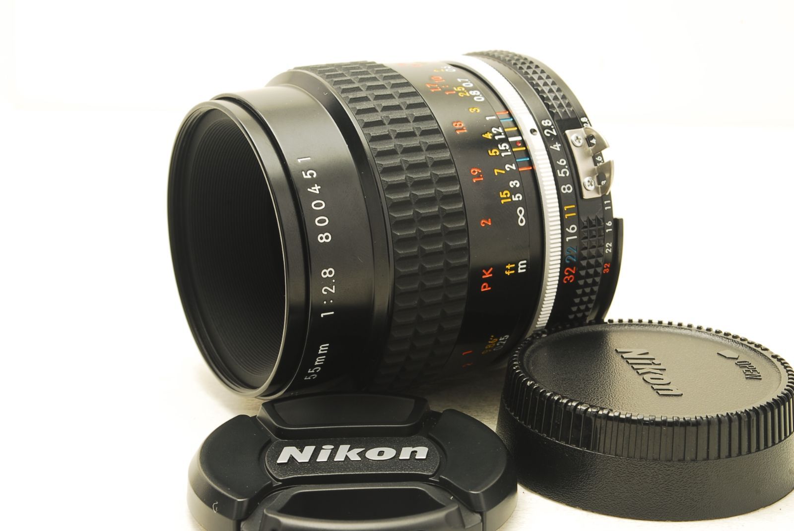 SICコーティング　ニコン　Nikon Ai-s Micro-NIKKOR 55mm f2.8　マイクロニッコール　 #20410