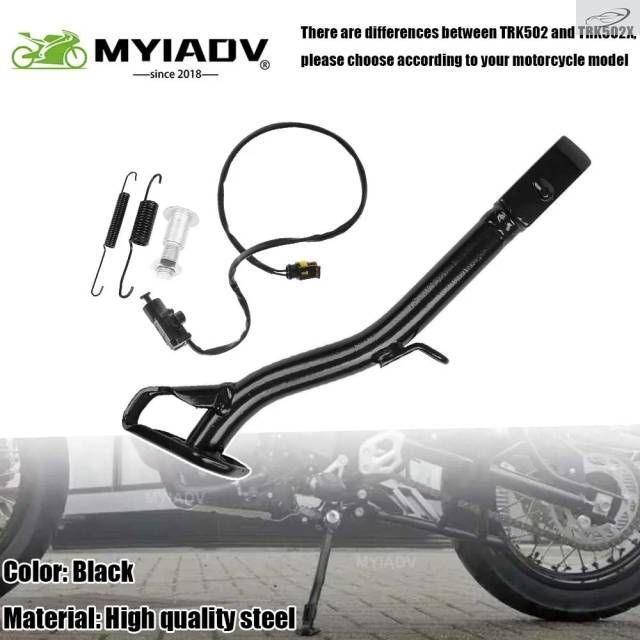 Benelli TRK502 TRK50 X 50 オートバイ製サイドスタンド キックスタンド パーキングブラケット フットサポート サイドスタンドホルダー 11,981円