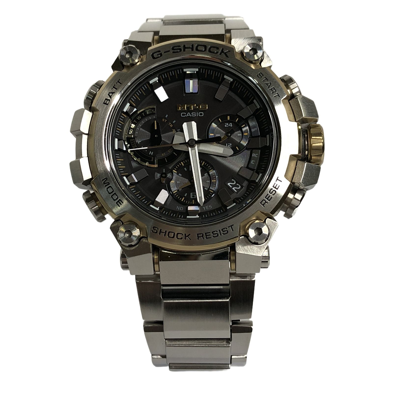CASIO カシオ G-SHOCK MTG-B3000 電波ソーラー メンズ 腕時計 替えベルト付き 中古 稼働 良好 T11545167