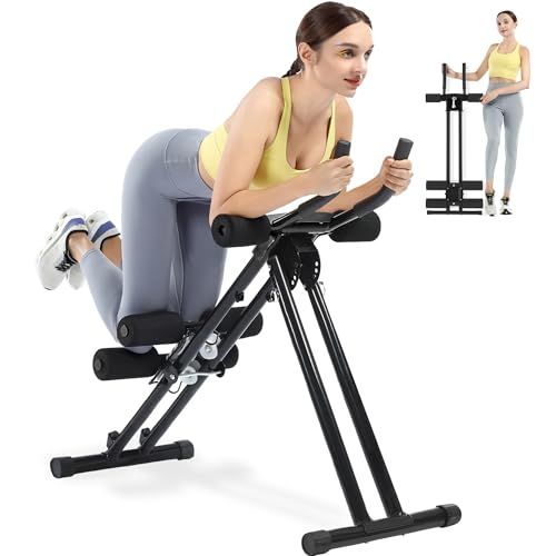 ★新品★GuuG 腹筋マシーン 腹筋器具 腹筋 トレーニング 多機能フィットネスマシン 全身運動対応： 全身運動器具 トレーニング 多機能 5段階高さ調整 折りたたみ式 収納便利 自宅用 ホームジム 男女兼用 全身トレーニング（腹筋・お腹・腕・太もも・お尻）日