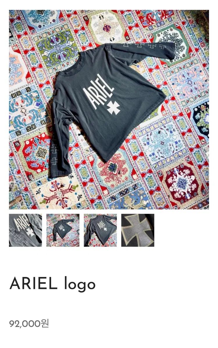 DONUT REVENGE 핑거프레스 Ariel logo 4サイズ 新品