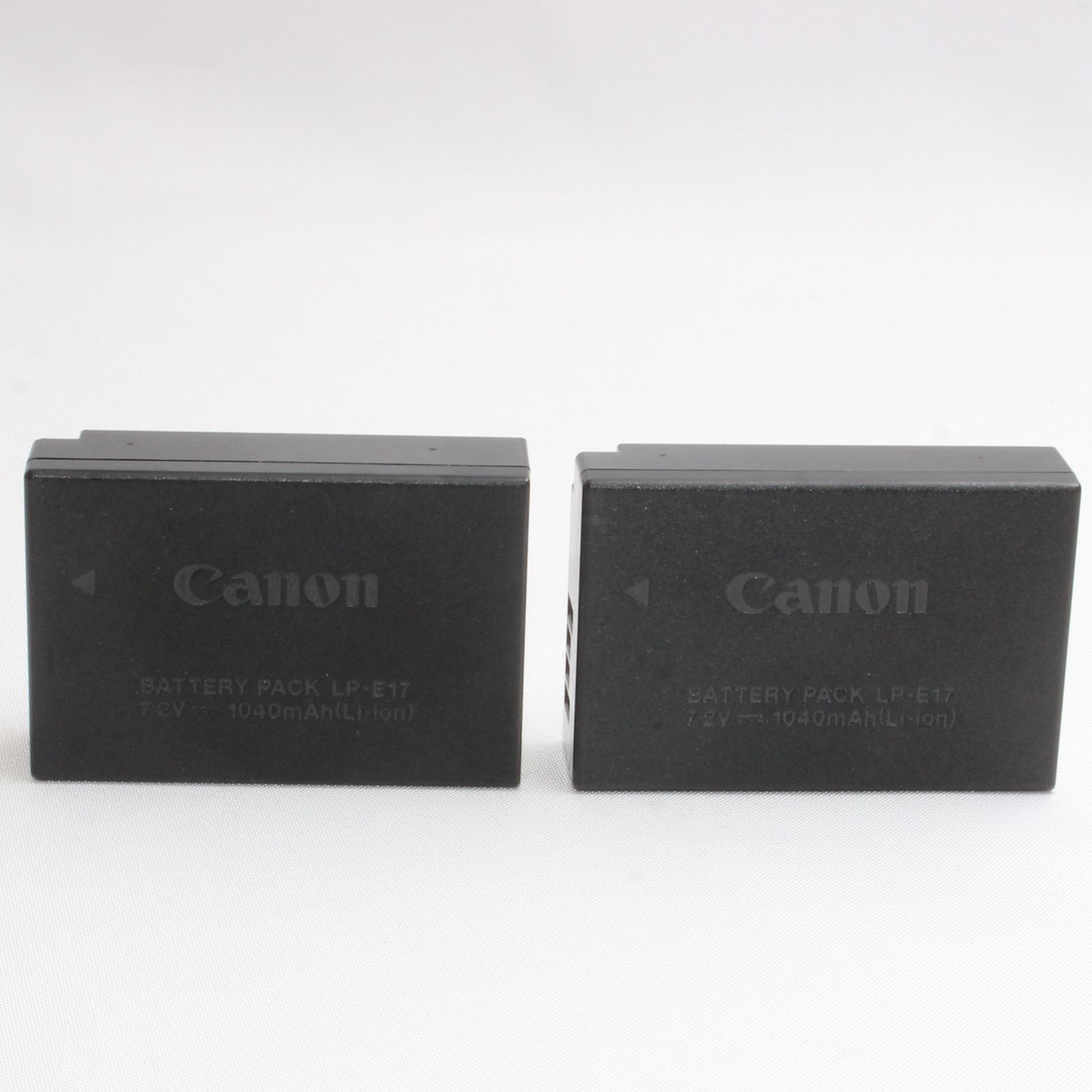 ❤️ほぼ未使用品❤️純正品❤️２個セットでお買い得❤️紛失時や予備としても大変便利❤️Canon キヤノン LP-E17❤️ 6,750円
