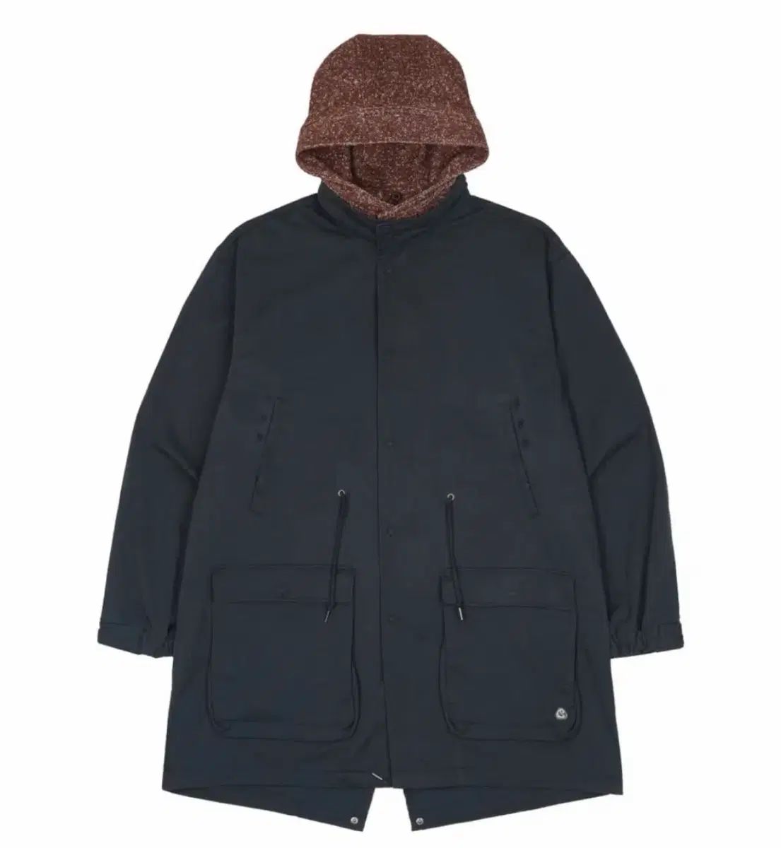 新品) ISSEY MIYAKE イッセイミヤケ ネイビー マウンテンパーカー