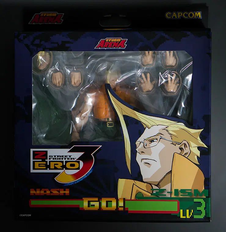 ストームトイズ ストームアリーナ ナッシュ ストリートファイター ゼロ3 フィギュア 未開封