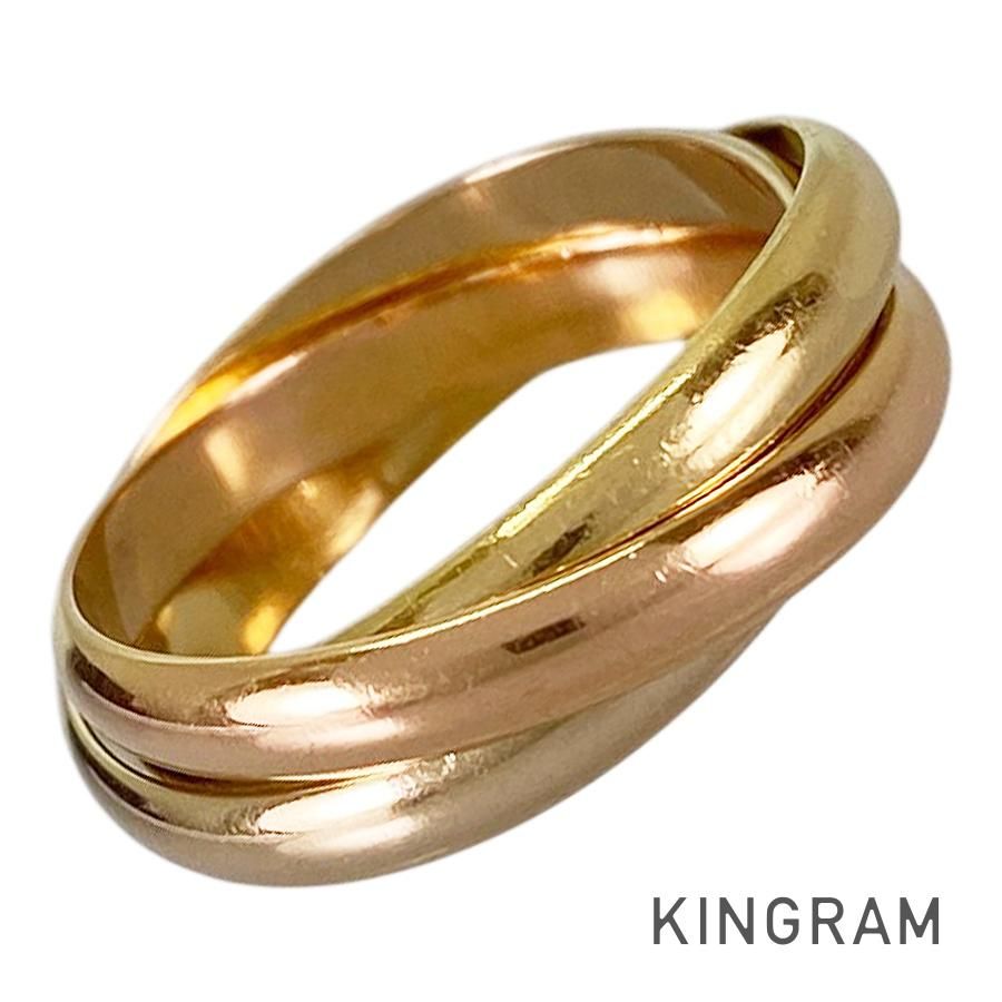 カルティエ Cartier トリニティ SM K18YG 13号(53) リング sss【中古】