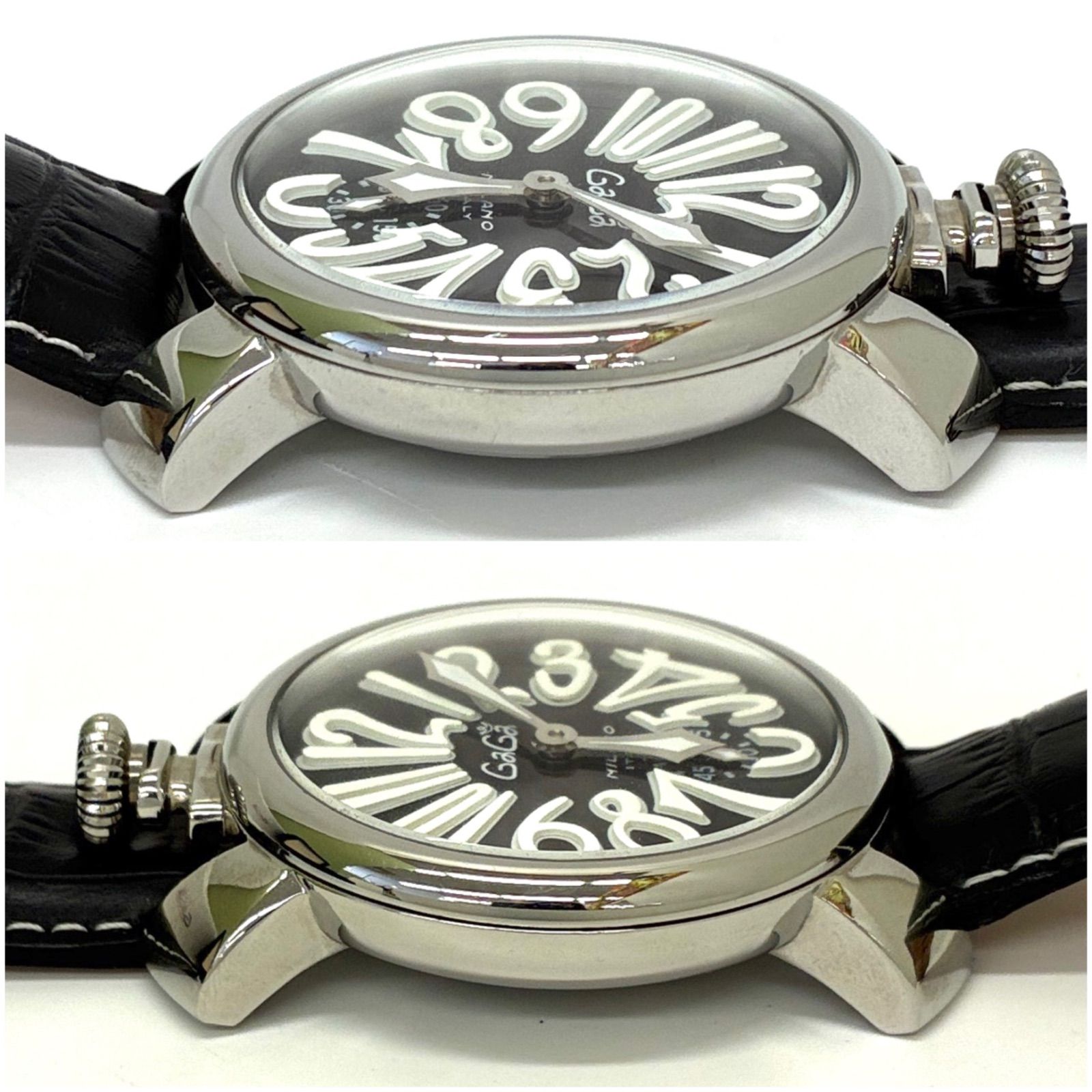 ◇GAGA MILANO◇ガガミラノ マヌアーレ 48mm シースルーバック 手巻き 