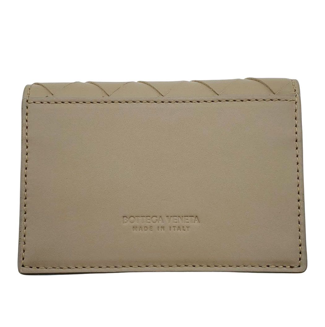 ボッテガヴェネタ イントレチャート カードケース グレージュ ボッテガ・ヴェネタ BOTTEGAVENETA カードケース レディース メンズ