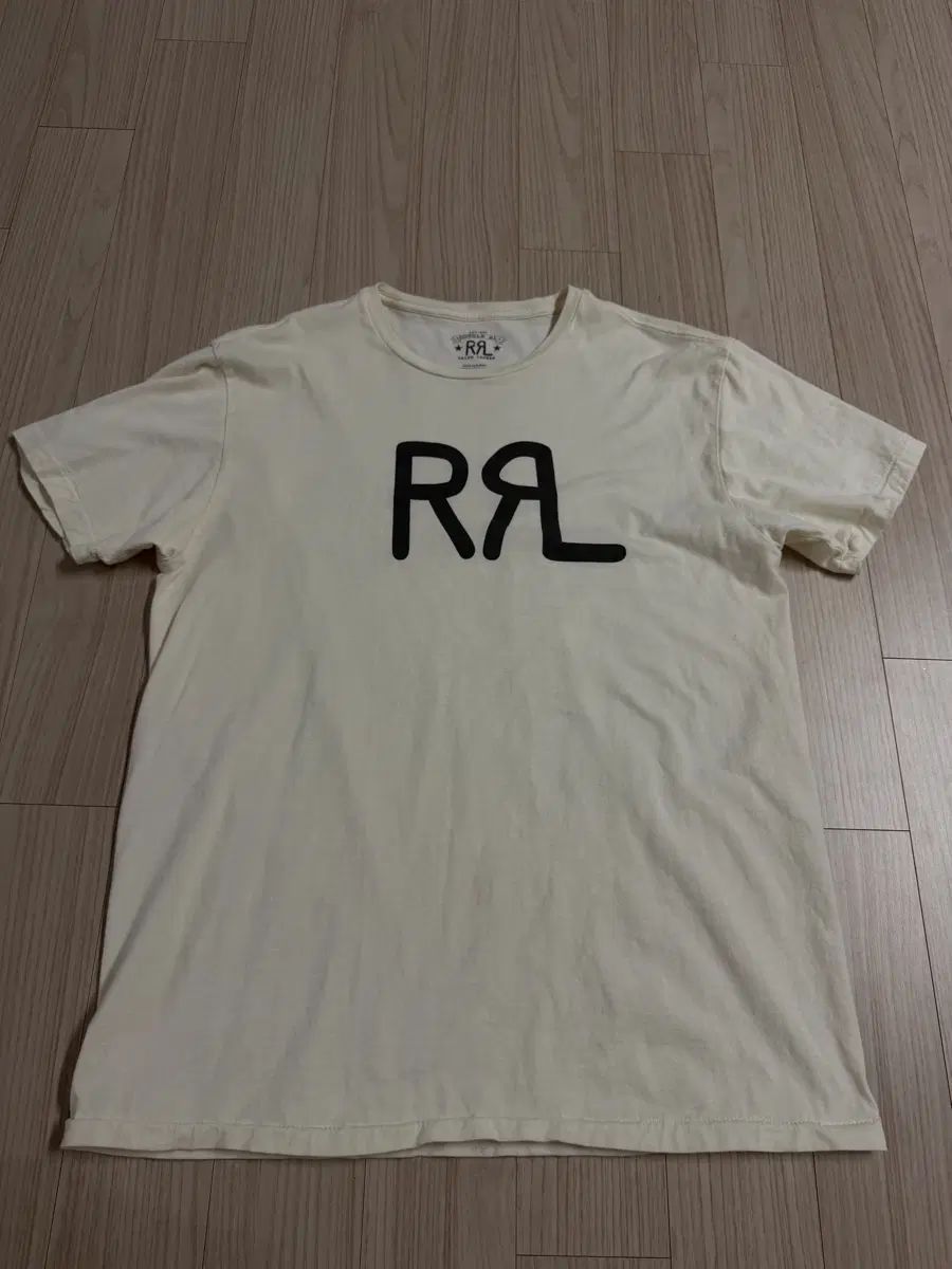 RRL レンチ アイボリー Tシャツ M