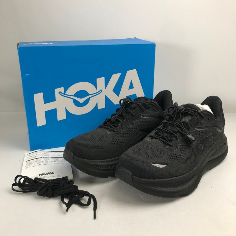 【中古品】 HOKA ONEONE ホカ オネオネ 1162015 BONDI 9 X-WIDE ボンダイ9 スニーカー シューズ 靴 【162-260821-mh-03-fuzh】