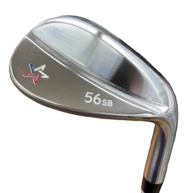 【中古】 アーティザンゴルフ ARTISAN メッキ 56°SB ウェッジ WG 純正特注シャフト (フレックスS) メンズ 男性用 右利き 右用 Cランク ゴルフクラブ