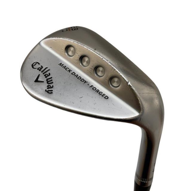 【中古】 キャロウェイ MACK DADDY FORGED(2019) クロムメッキ 58°/10° ウェッジ WG Dynamic Gold (フレックスS) メンズ 男性用 右利き 右用 Cランク ゴルフクラブ