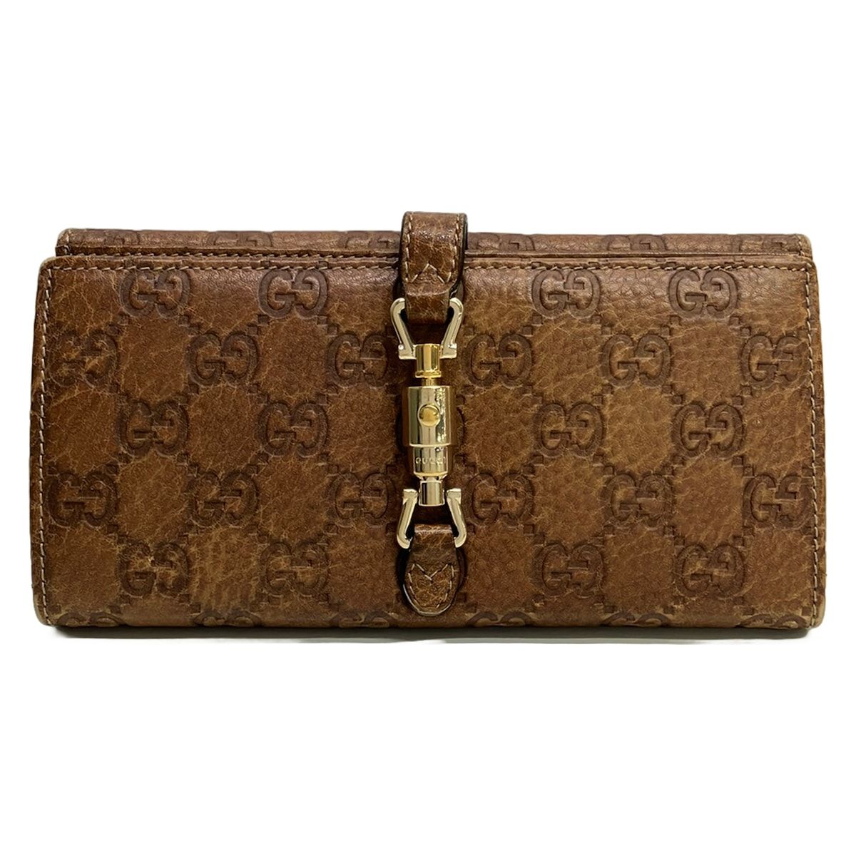 GUCCI(グッチ) 長財布 ニュージャッキー 220331 ブラウン レザー 28,860円