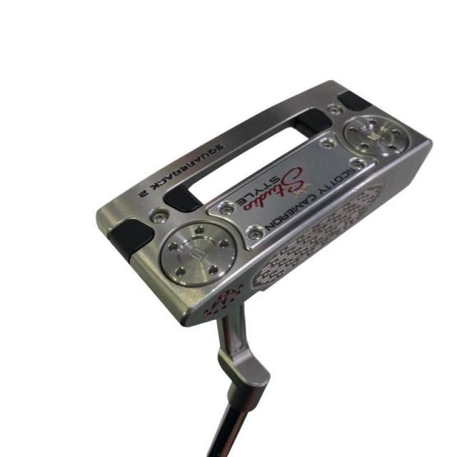 [Used] Titleist SCOTTY CAMERON STUDIO STYLE SQUAREBACK 2 (2025) 34 inch putter PT steel (flex etc.) men's right handed right hand B rank golf club