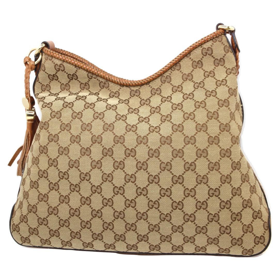 ★【GUCCI】グッチ　257026　GGキャンバスマラケシュワンショルダーバッグ　ショルダーバッグ　GGキャンバス　レザー　ブラウン