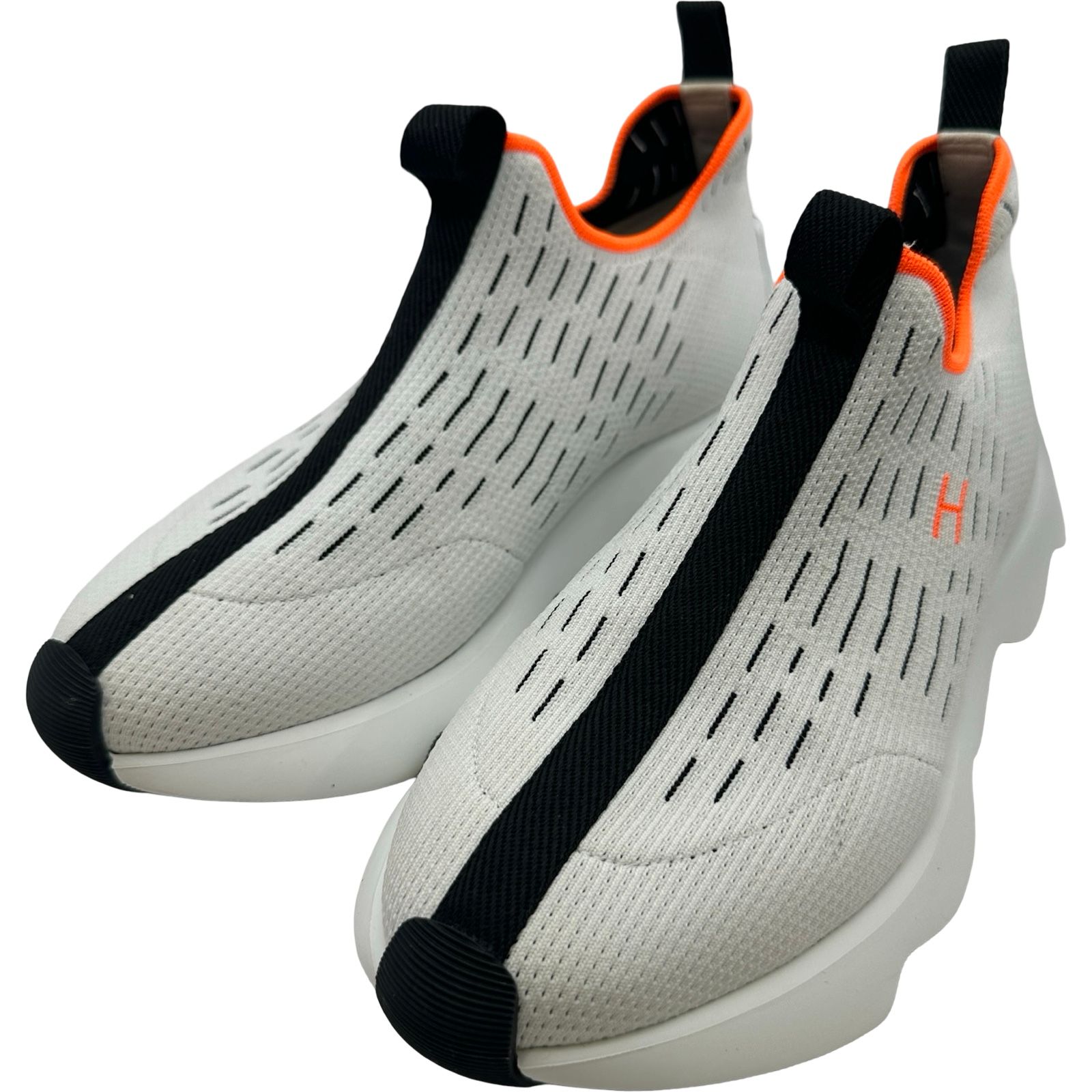 エルメス HERMES エクレール ニットスリッポン ホワイト ニット レディース スニーカー 37,700円