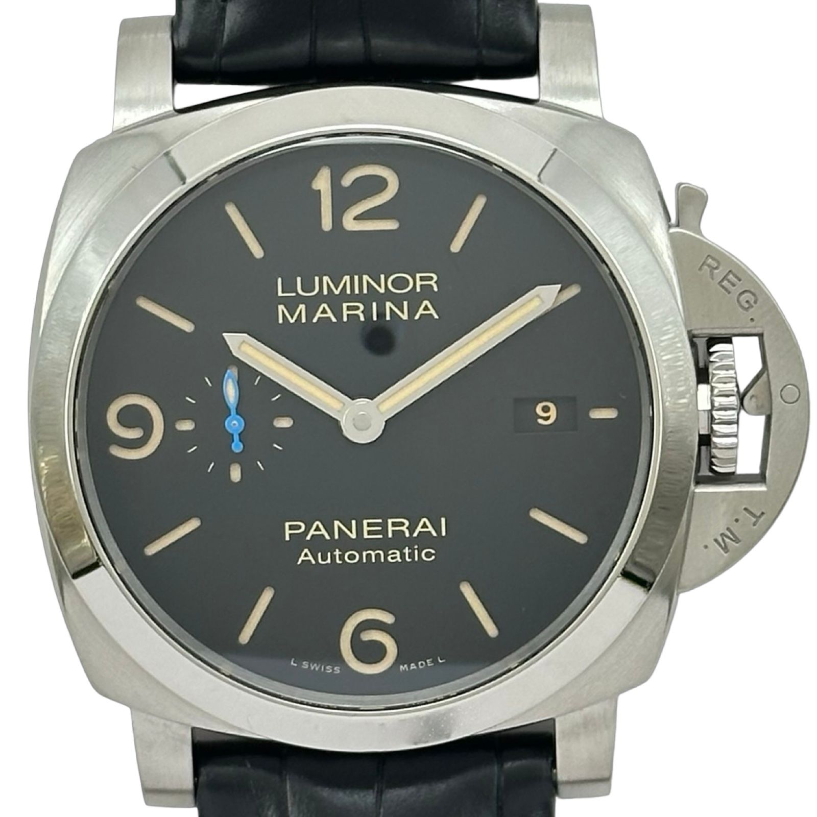 パネライ PANERAI ルミノール 1950 3デイズ アッチャイオ PAM01312 ブラック ステンレススチール 自動巻き メンズ 腕時計