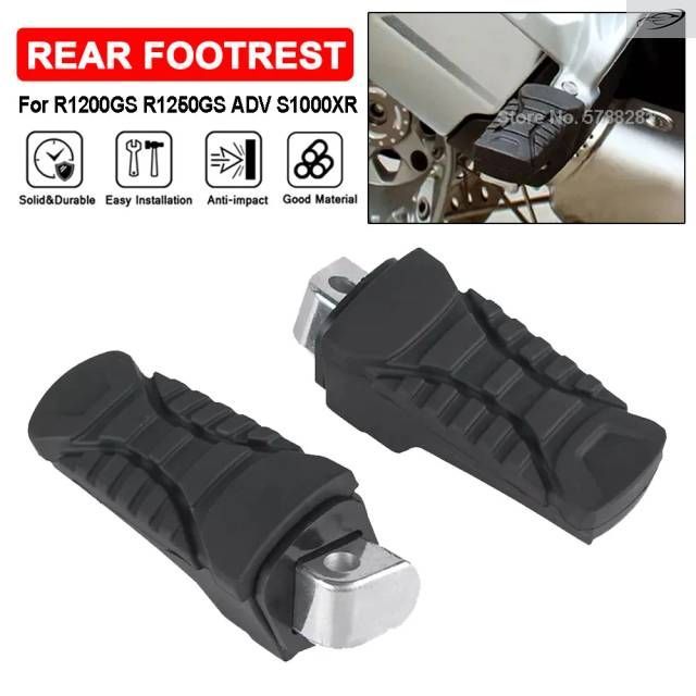 BMW R1250GS R1200GS S1000XR 2014-2023用オートバイパッセンジャーフットレストフットペグミ製フットペグブラケットラバーカバー 9,130円