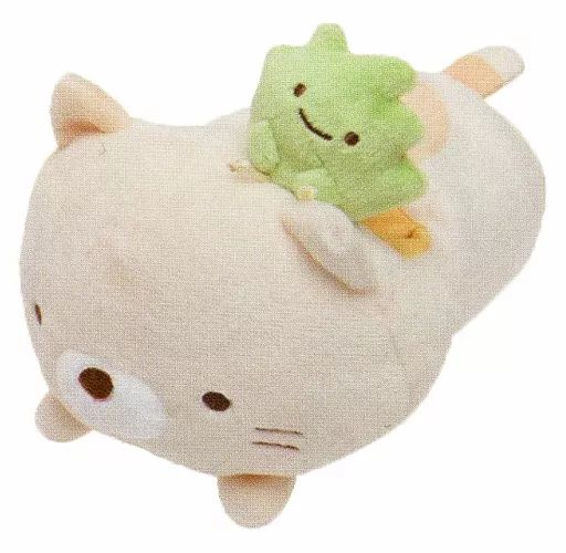 [Used] Plush Cat & Zassou Smartphone Stand Plush Toy “Sumikko Gurashi”