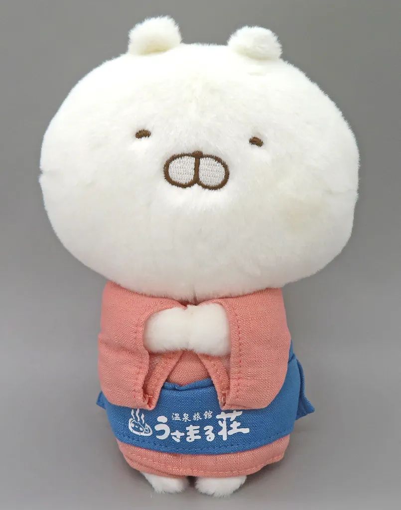 中古】ぬいぐるみ 番頭 うさまる ぬいぐるみ(M) 「温泉旅館 うさまる荘