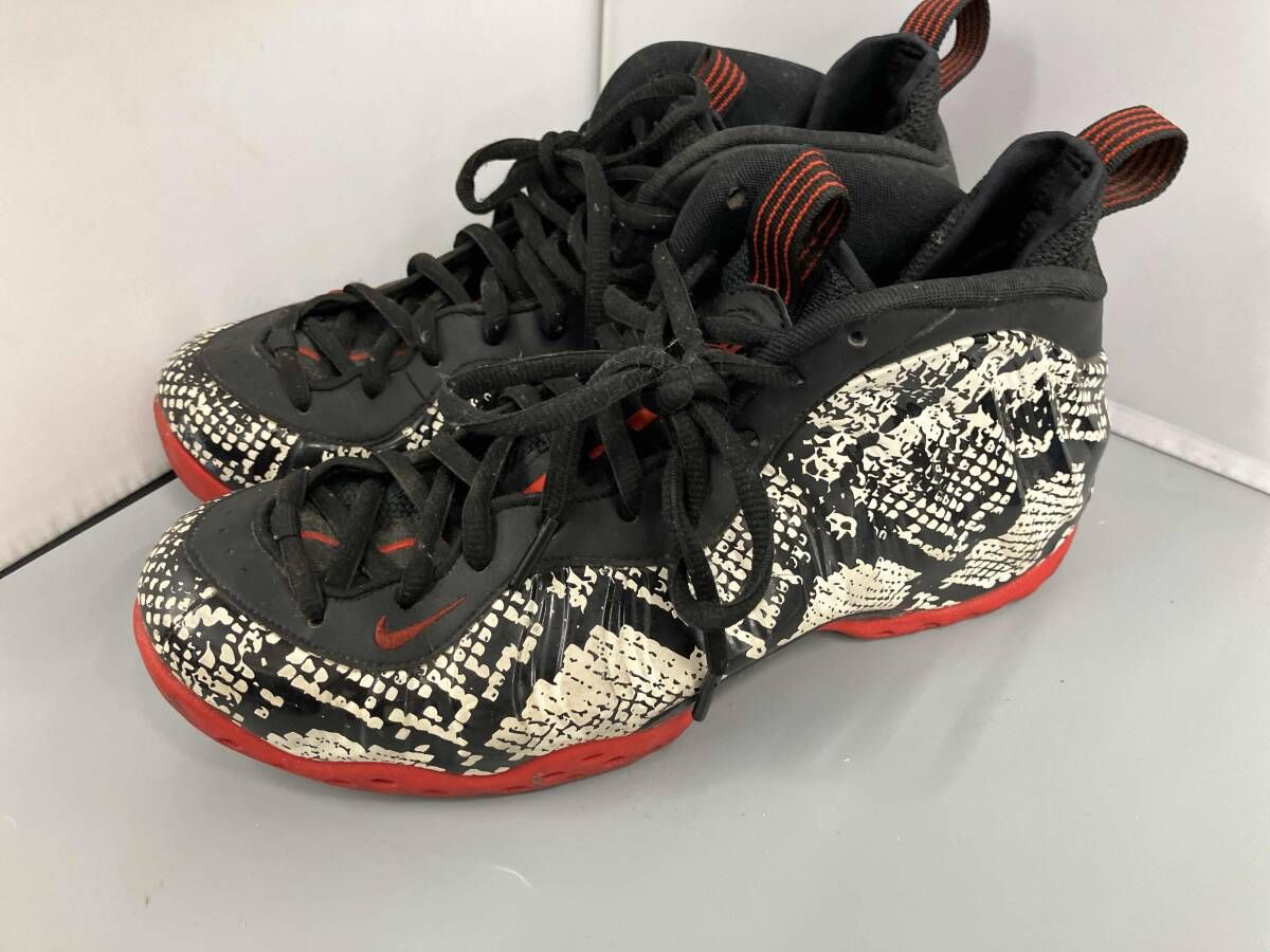 NIKE スニーカー　314996-101 AIR FOAMPOSITE ONE ブラック　28.0cm