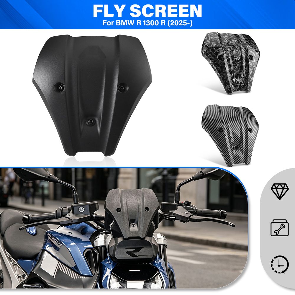 BMW R1300R 2025年式用 フロントウィンドシールド スポイラー