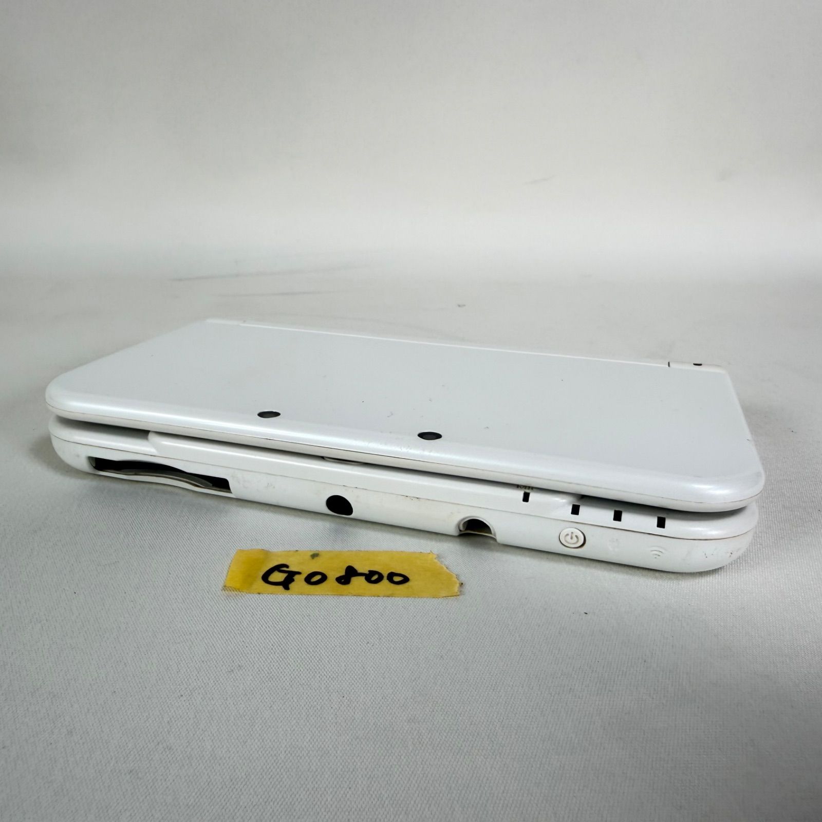 [G0800] Double-sided IPS LCD New Nintendo 3DS LL Pearl White