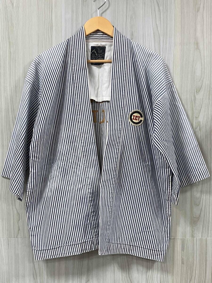 VISVIM/ビズビム/ジャケット/SS HAPPI HICKORY/インディゴ/4/0224905006003