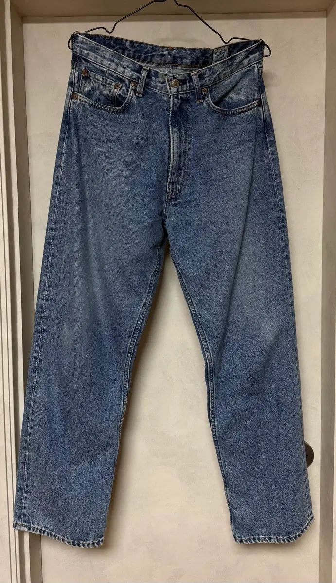 オアスロウ 101 ダッド フィット デニム パンツ ユーズド